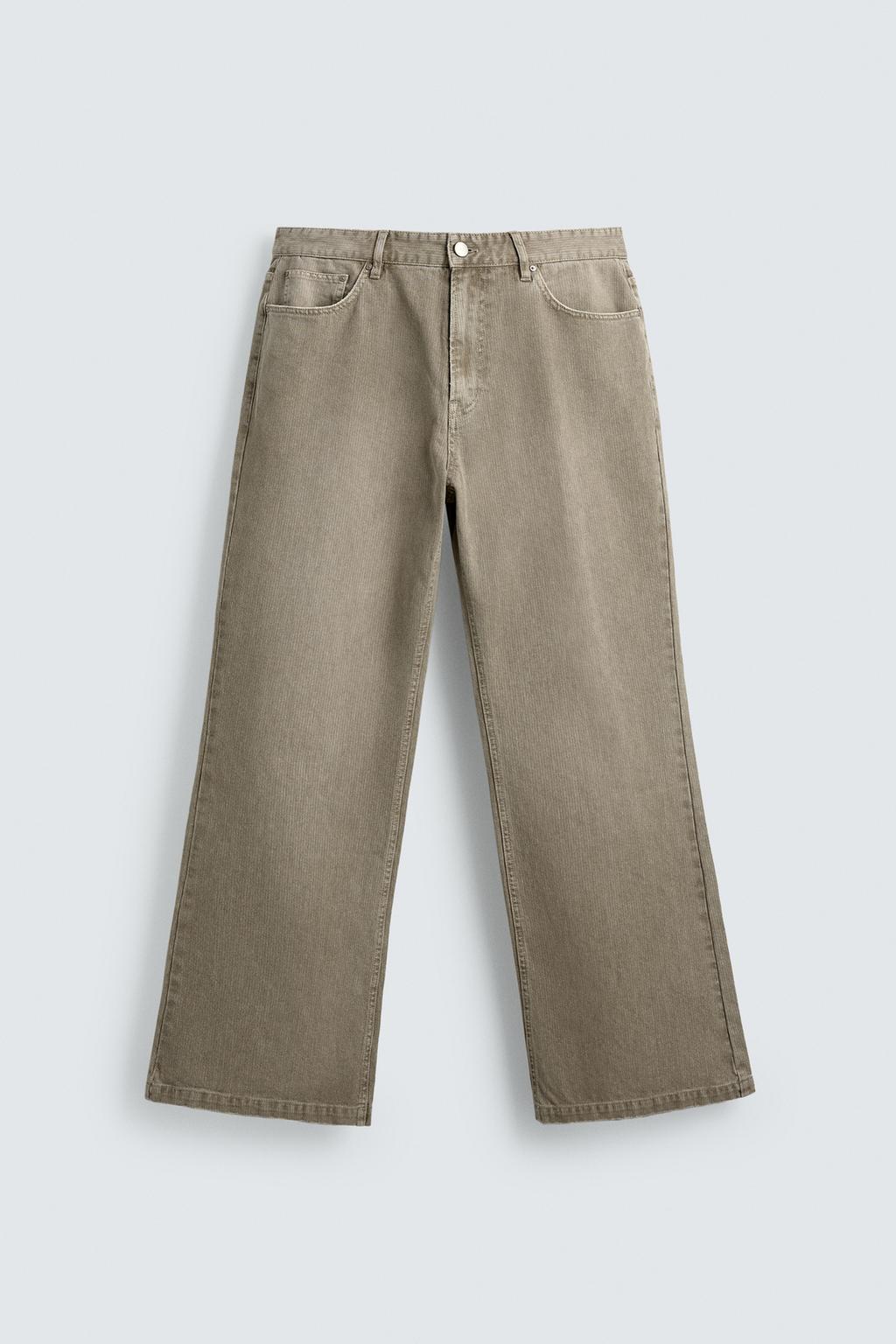 РАСКЛЕШЕННЫЕ БРЮКИ ИЗ ХЛОПКА