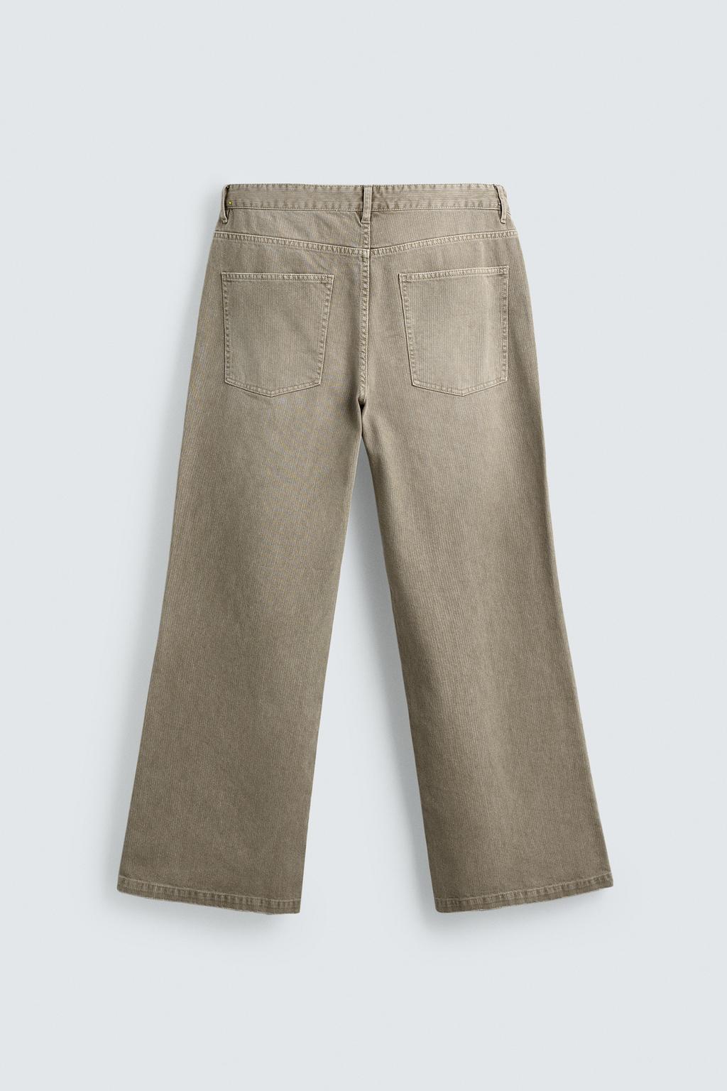 РАСКЛЕШЕННЫЕ БРЮКИ ИЗ ХЛОПКА