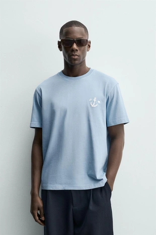 Футболка с надписью Sorrento- Заказать в России