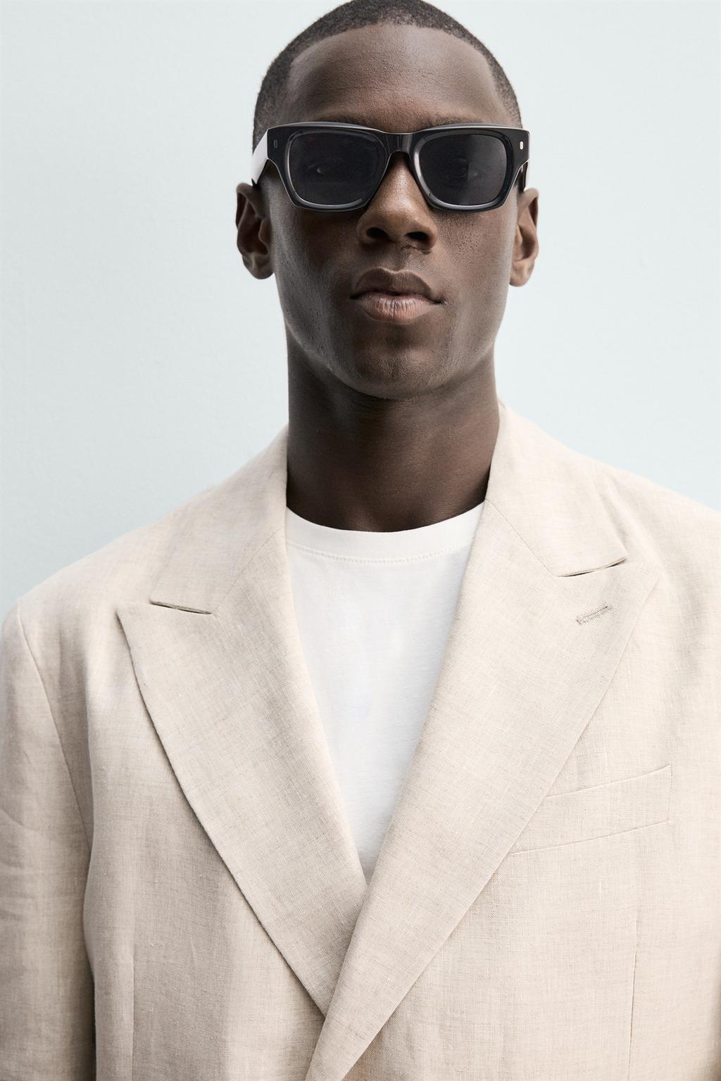 ДВУБОРТНЫЙ БЛЕЙЗЕР ИЗ 100% ЛЬНА