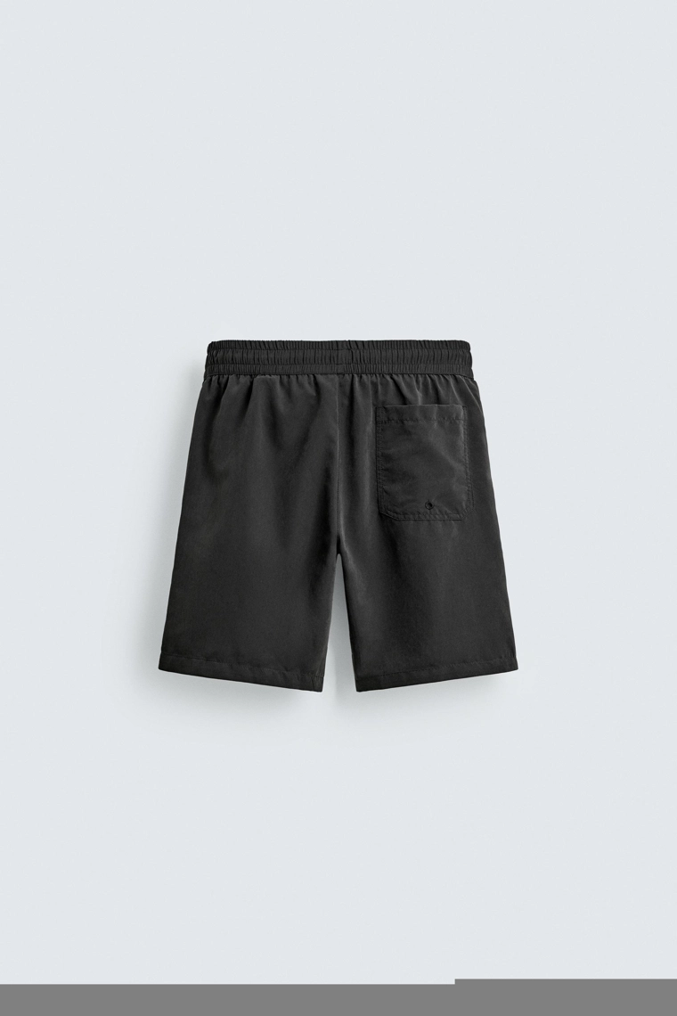 Длинные мягкие плавательные шорты