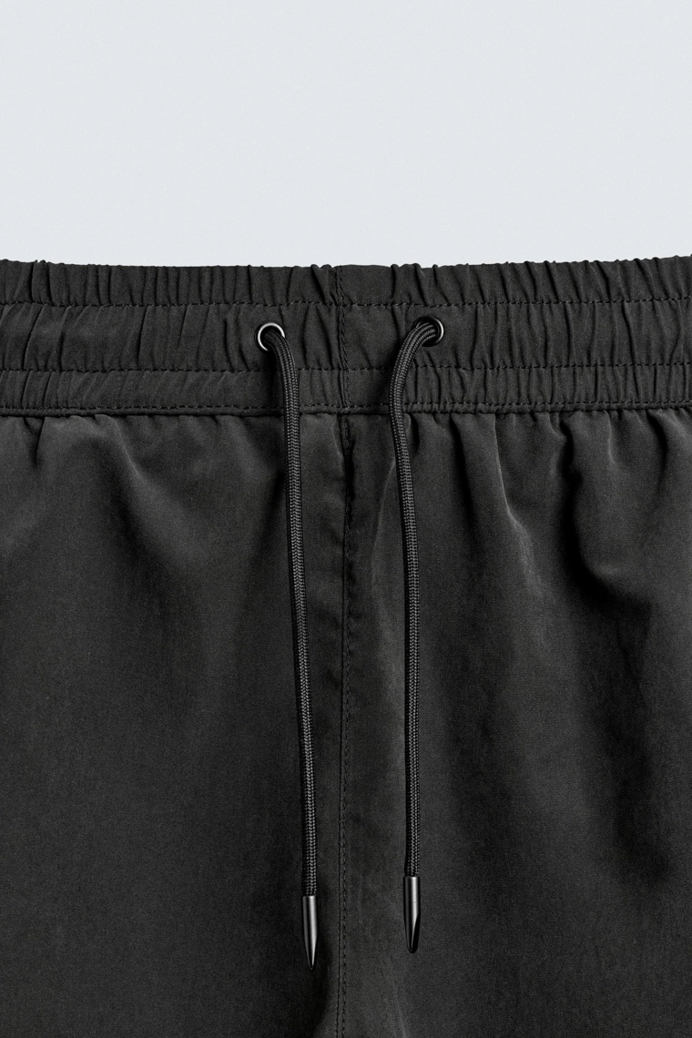 Длинные мягкие плавательные шорты