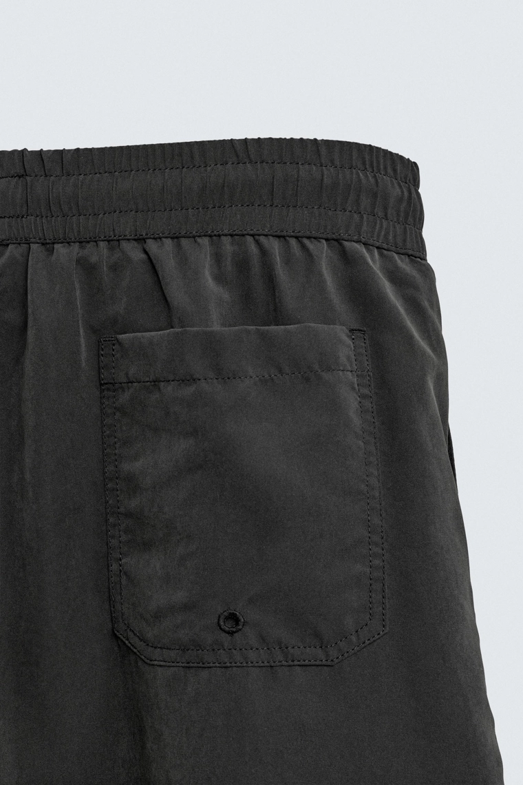 Длинные мягкие плавательные шорты