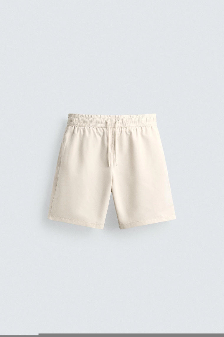 Длинные мягкие плавательные шорты