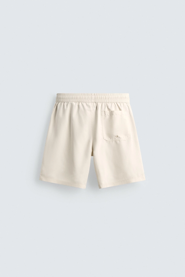 Длинные мягкие плавательные шорты