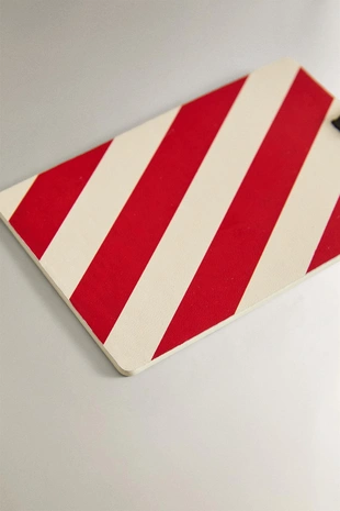 Кожаная бирка для багажа