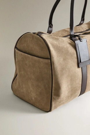 Кожаная сумка для путешествий- Заказать в России