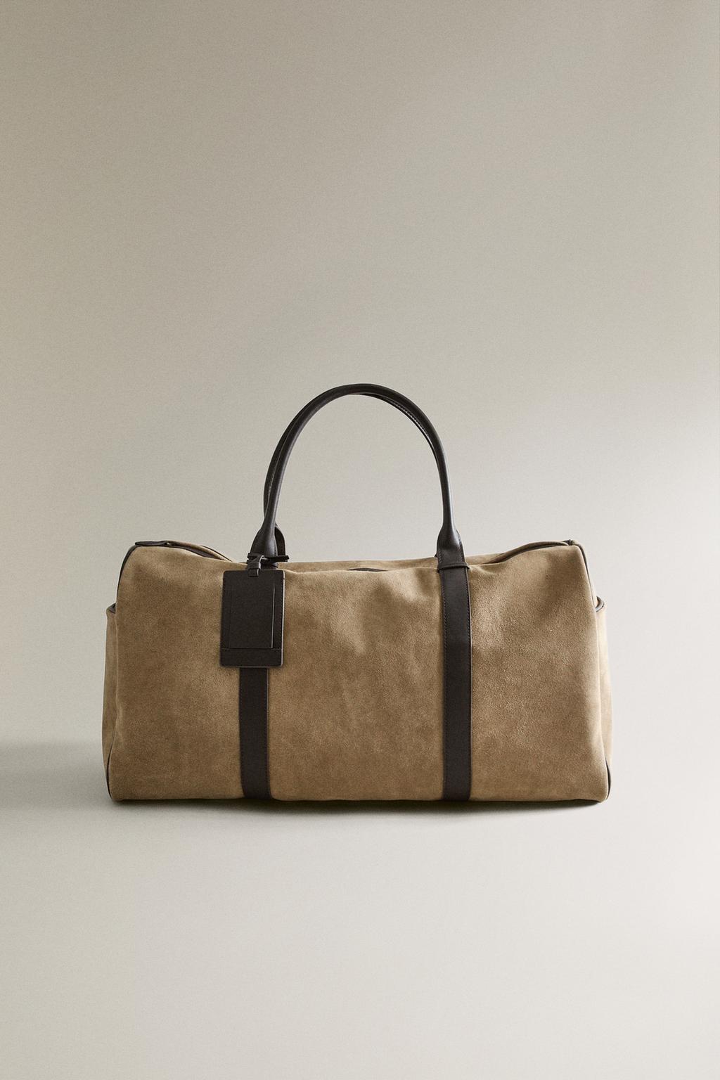 Кожаная сумка для путешествий