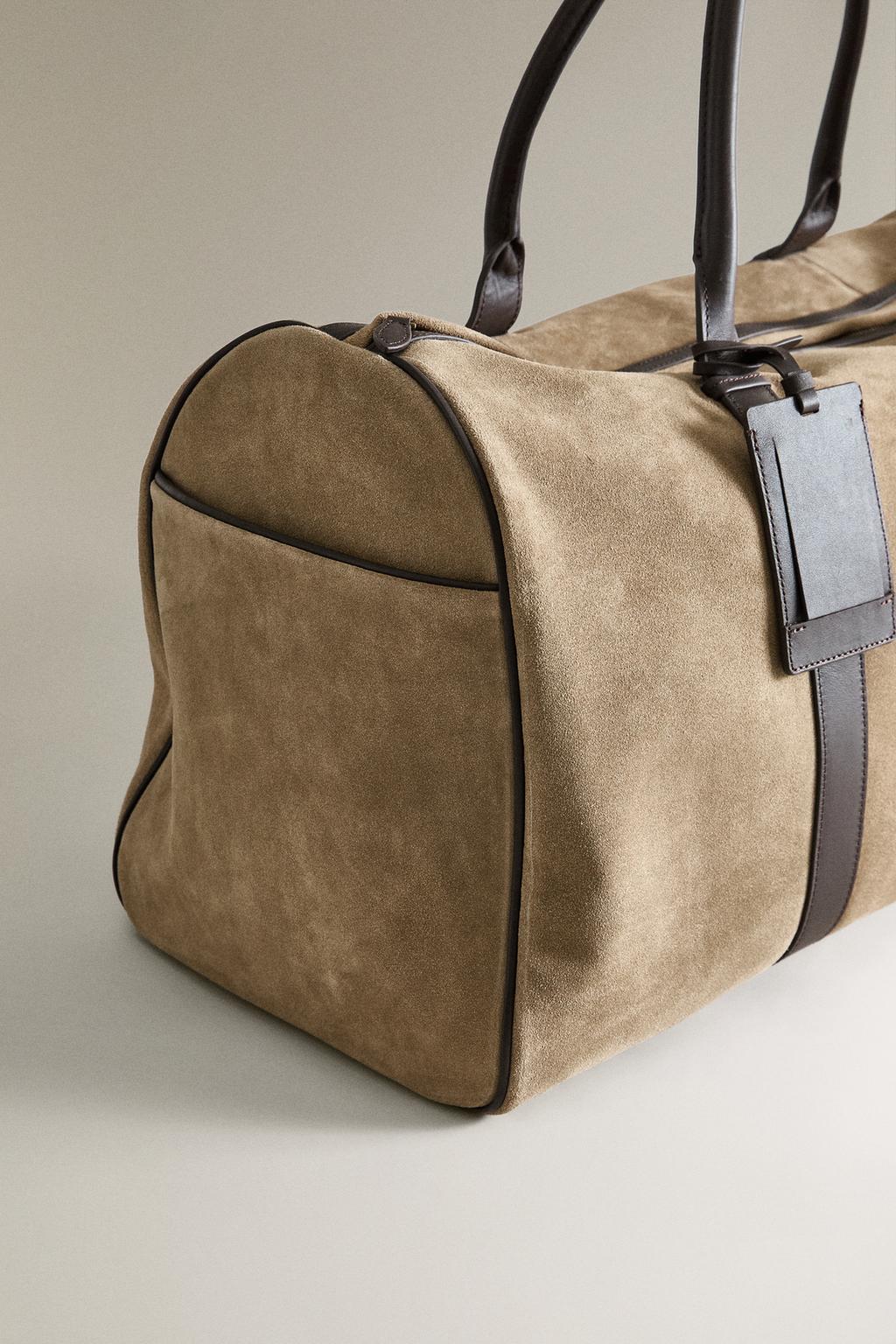 Кожаная сумка для путешествий