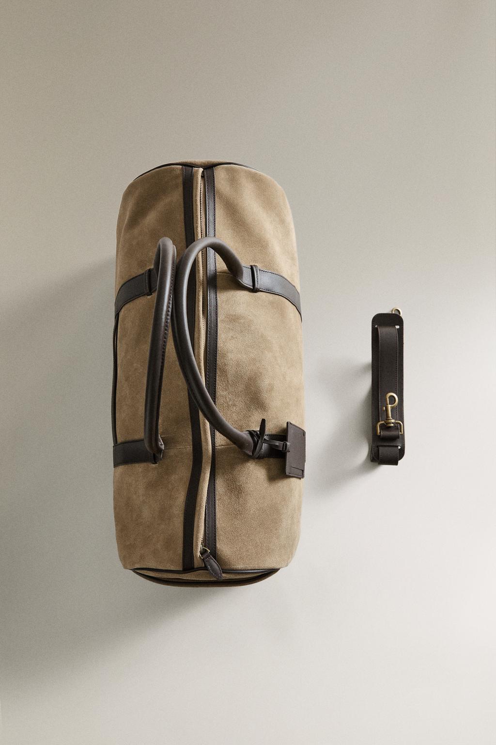 Кожаная сумка для путешествий