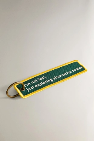 Брелок для ключей из холста для путешествий- Заказать в России