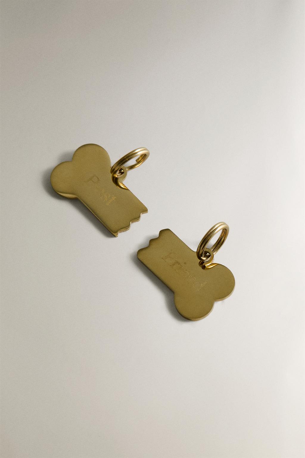 Подвеска для питомца «лучший друг» в виде кости