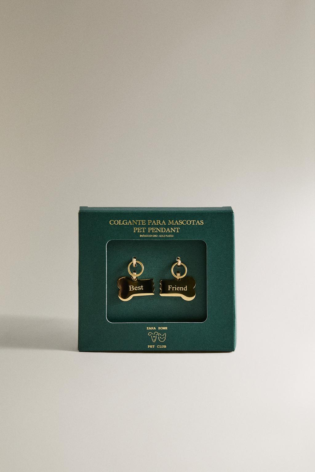 Подвеска для питомца «лучший друг» в виде кости