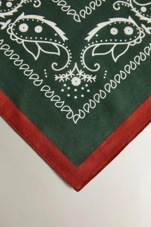 Хлопковая бандана для домашних животных с пейсли