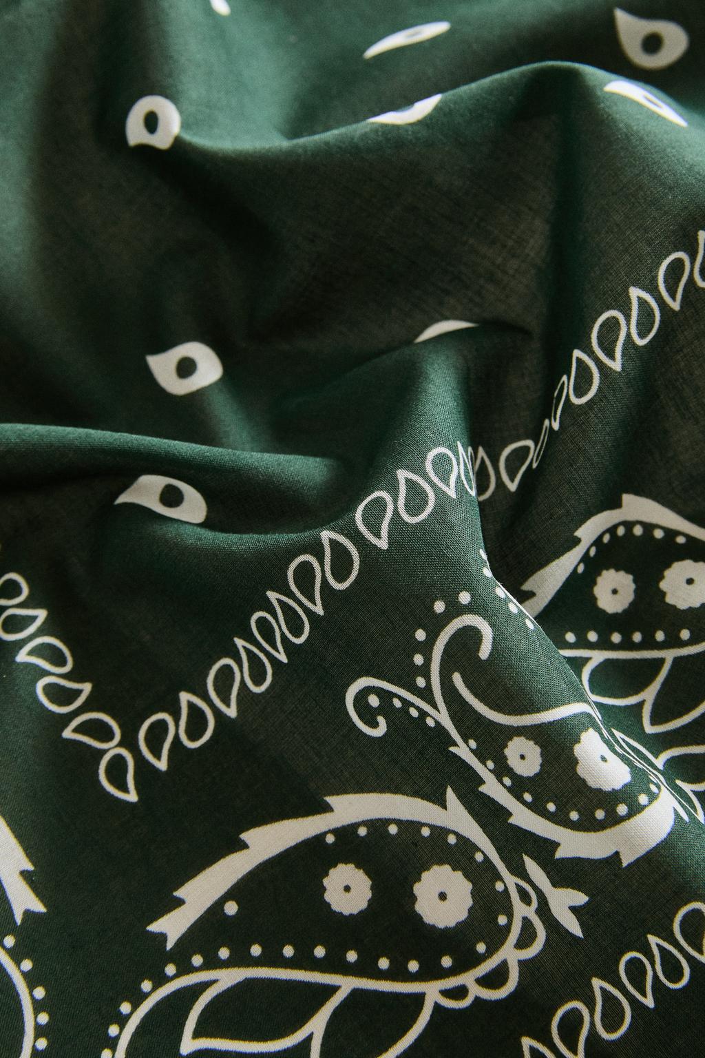 Хлопковая бандана для домашних животных с пейсли