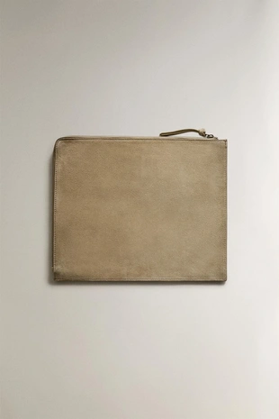 Папка для документов из замши- Заказать в России