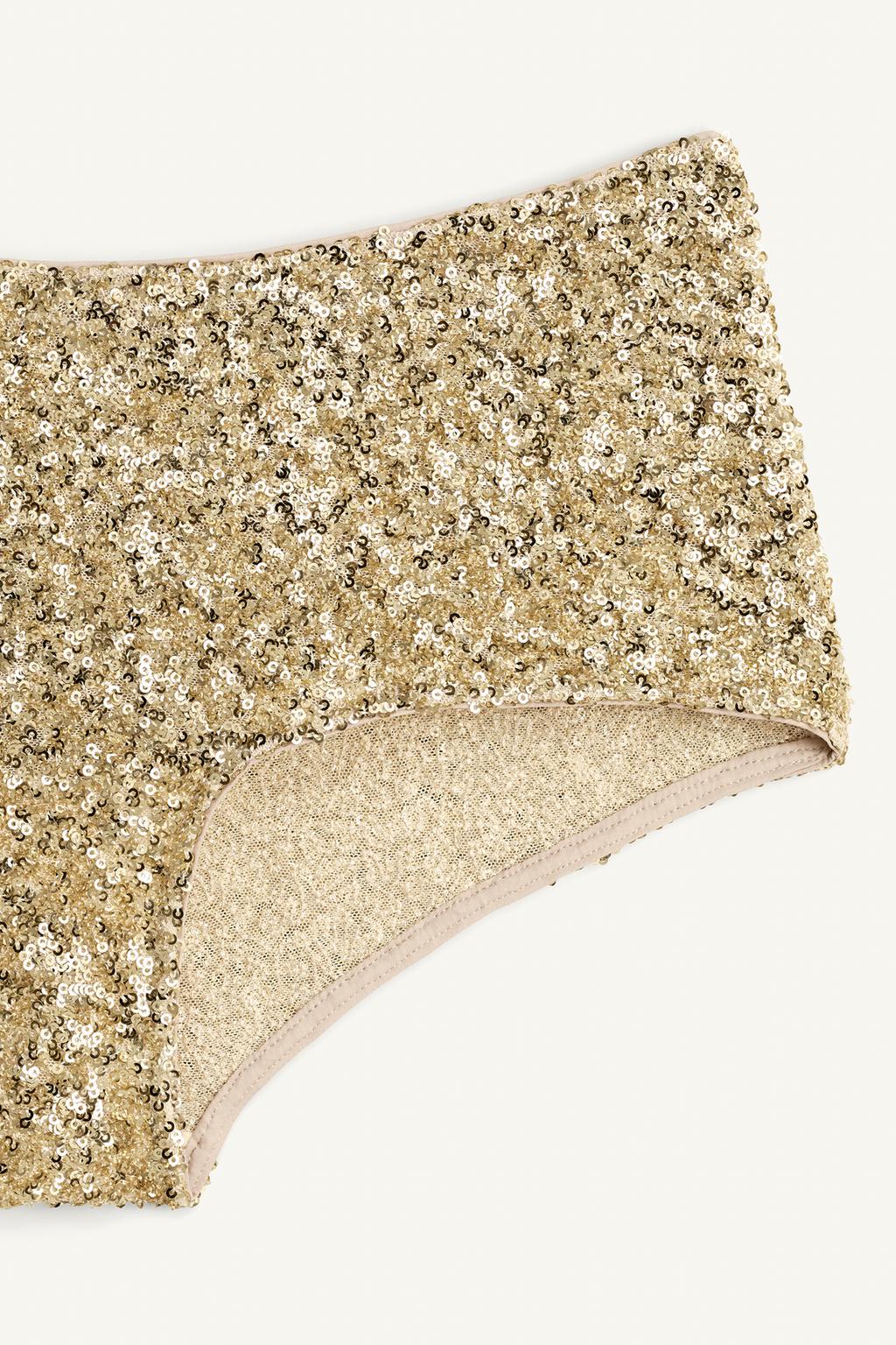 Трусы limited edition с пайетками