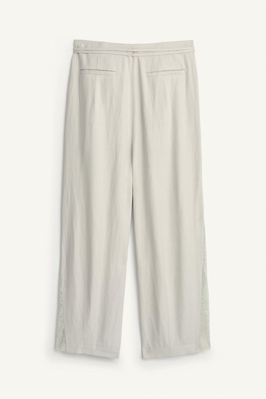 Брюки с кружевным верхом limited edition