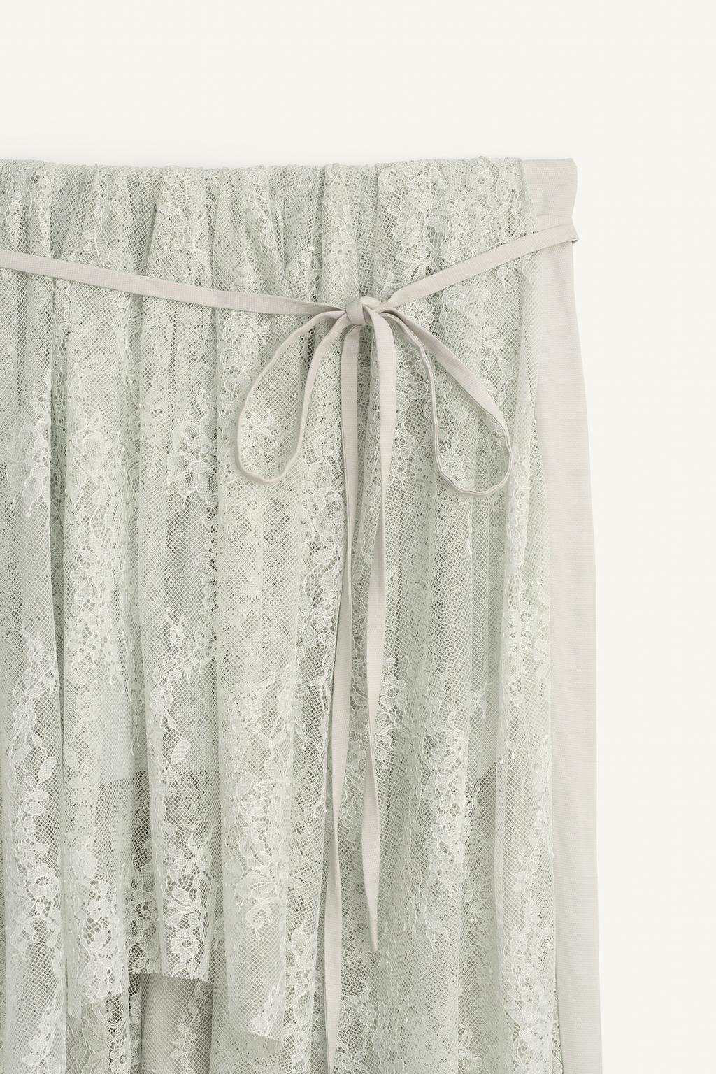 Брюки с кружевным верхом limited edition