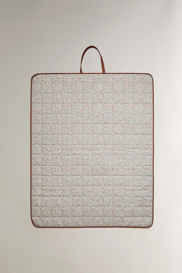 Пляжное одеяло с цветочным принтом для детей