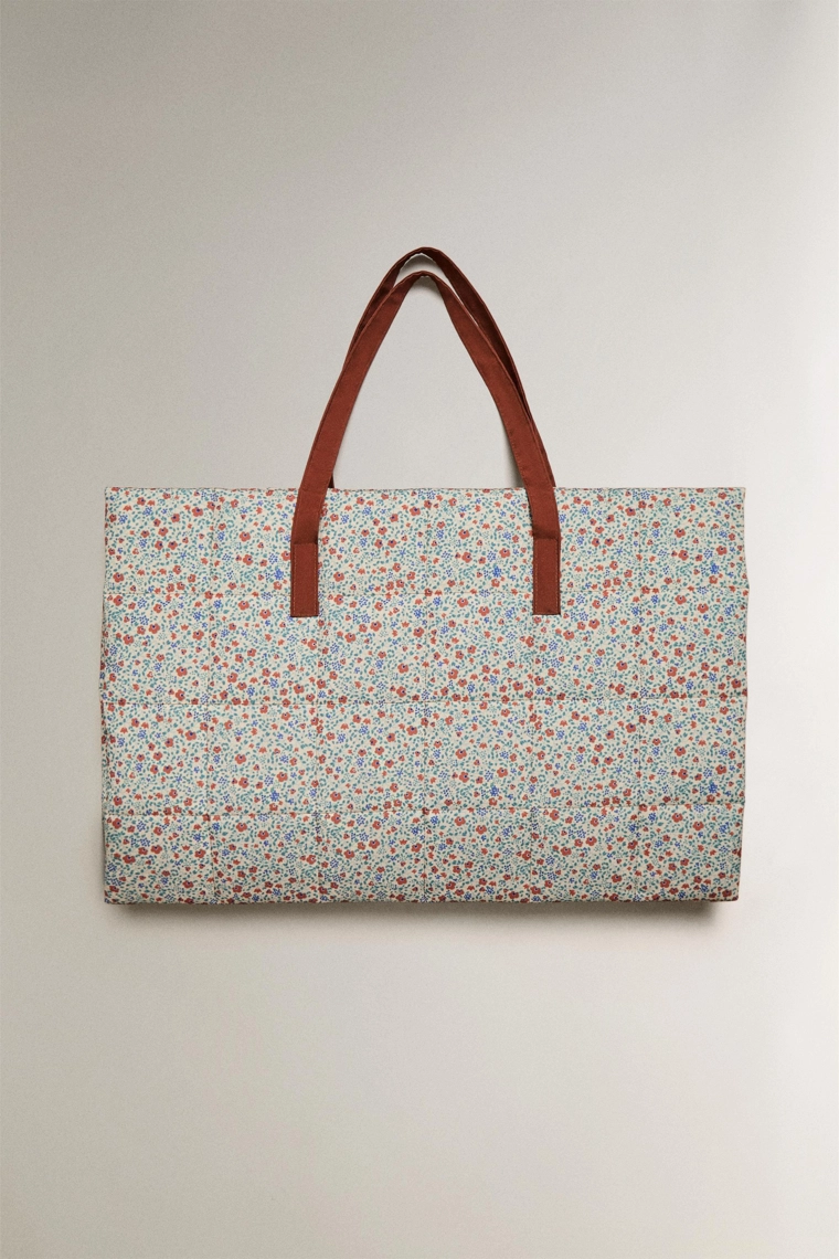 Пляжное одеяло с цветочным принтом для детей