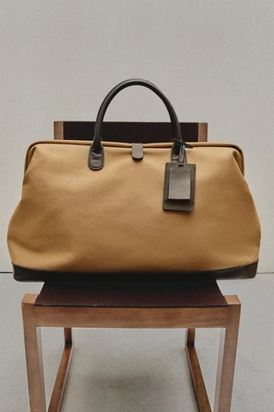 Хлопковая сумка для путешествий с пуговицей- Заказать в России