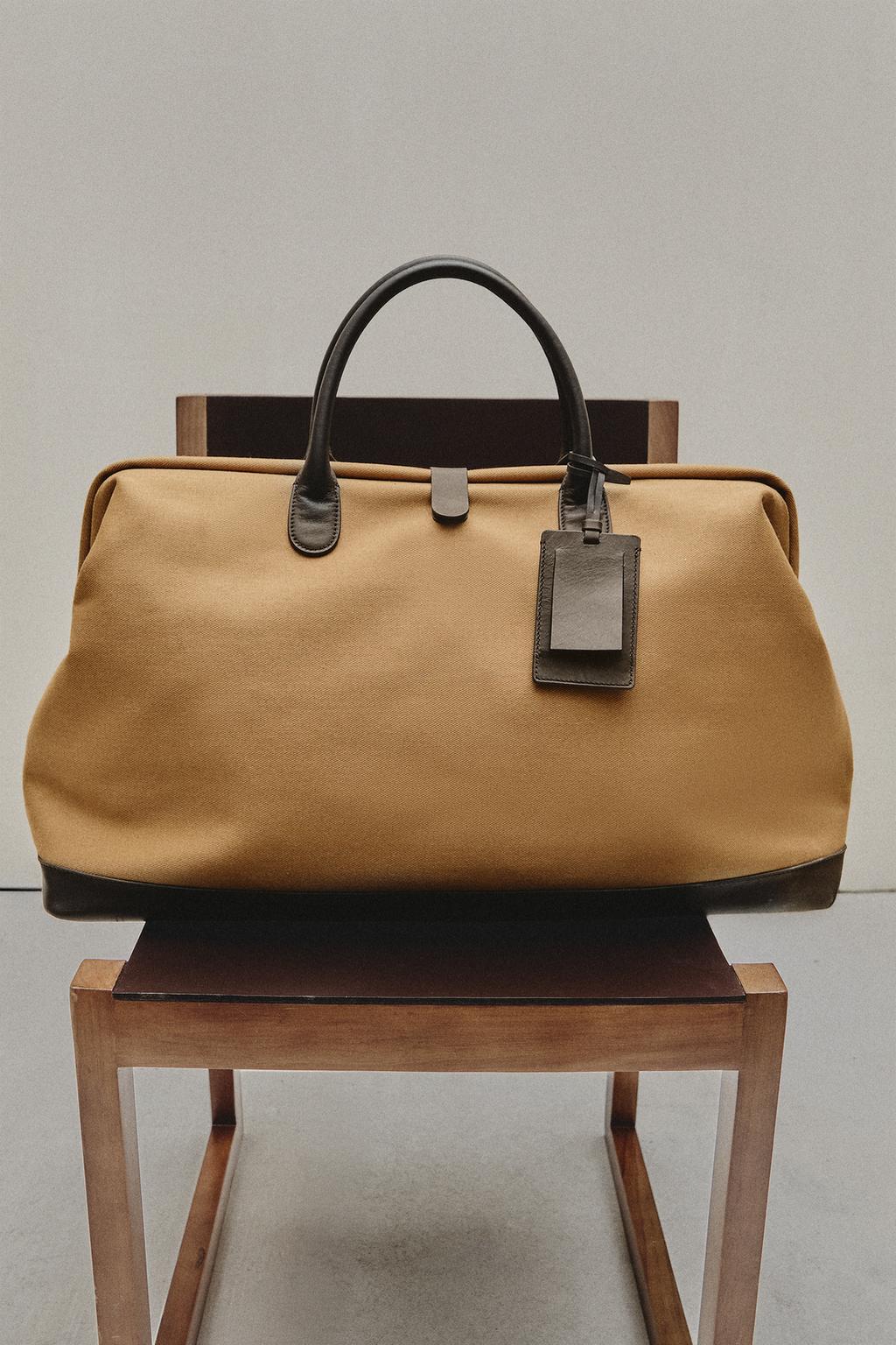 Хлопковая сумка для путешествий с пуговицей