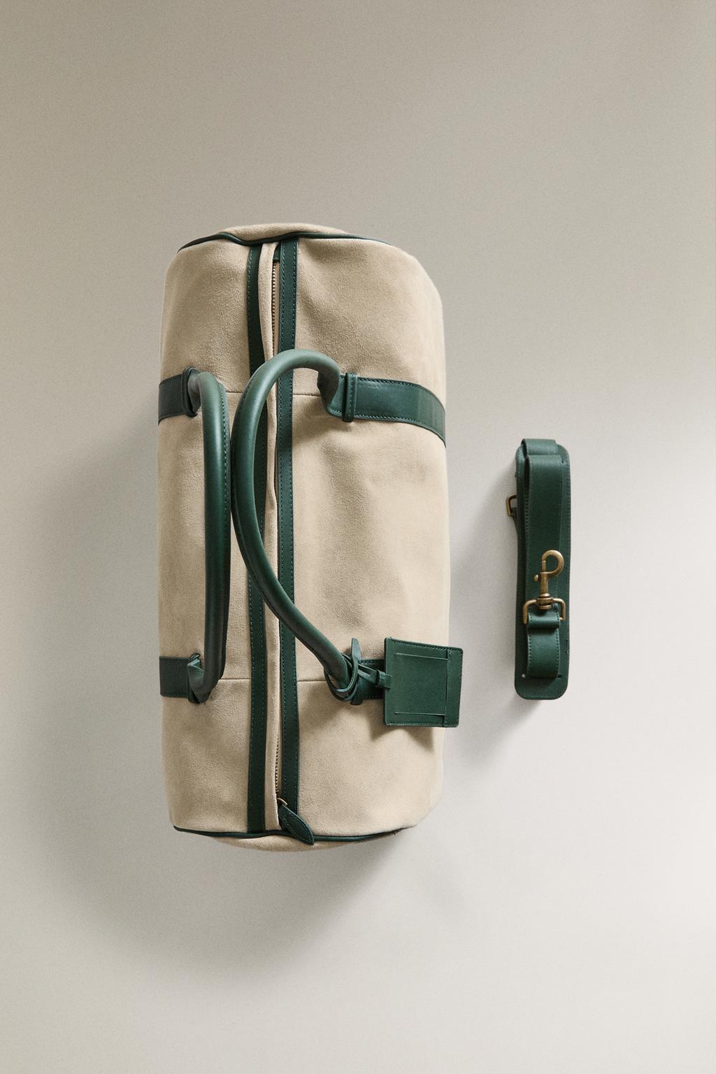 Кожаная сумка для путешествий