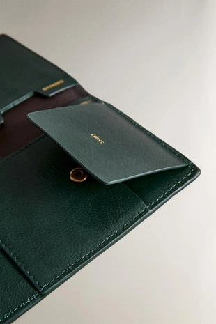 Кожаный органайзер для путешествий- Заказать в России