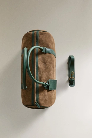 Кожаная сумка для путешествий