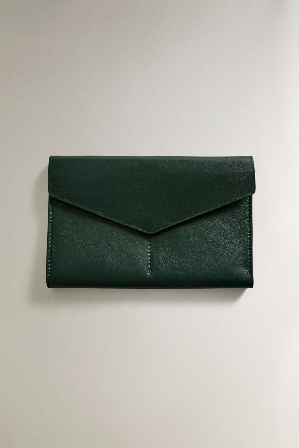 Кошелек-органайзер для кабелей из кожи