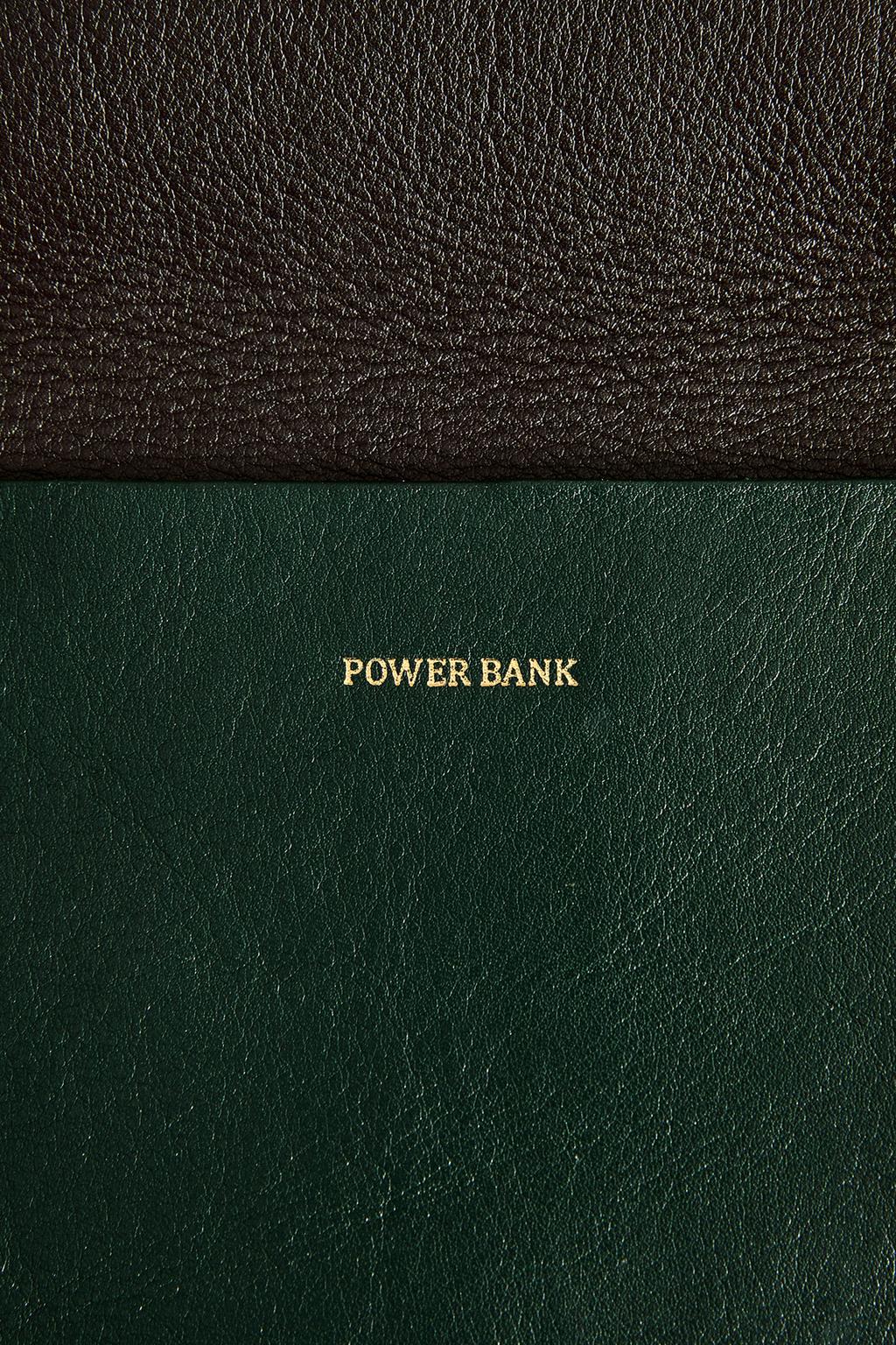 Кошелек-органайзер для кабелей из кожи