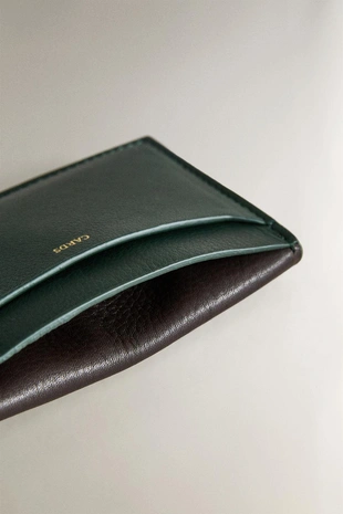 Кожаный кошелек