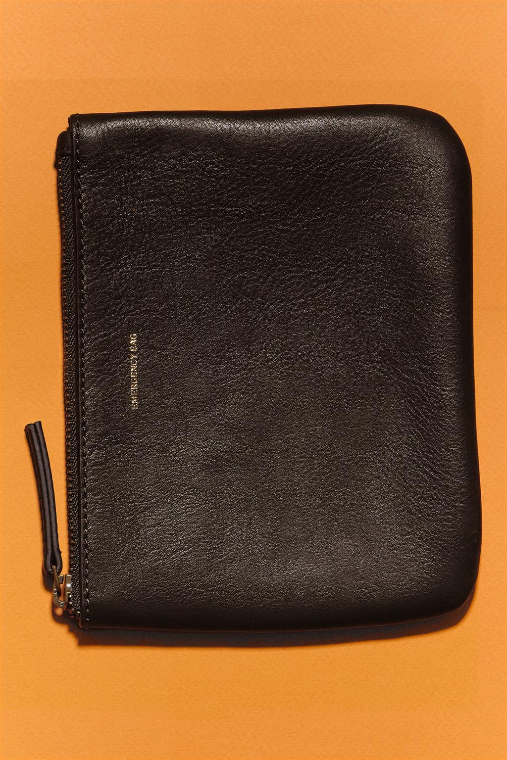 Кожаная сумка для туалетных принадлежностей «скорая помощь»