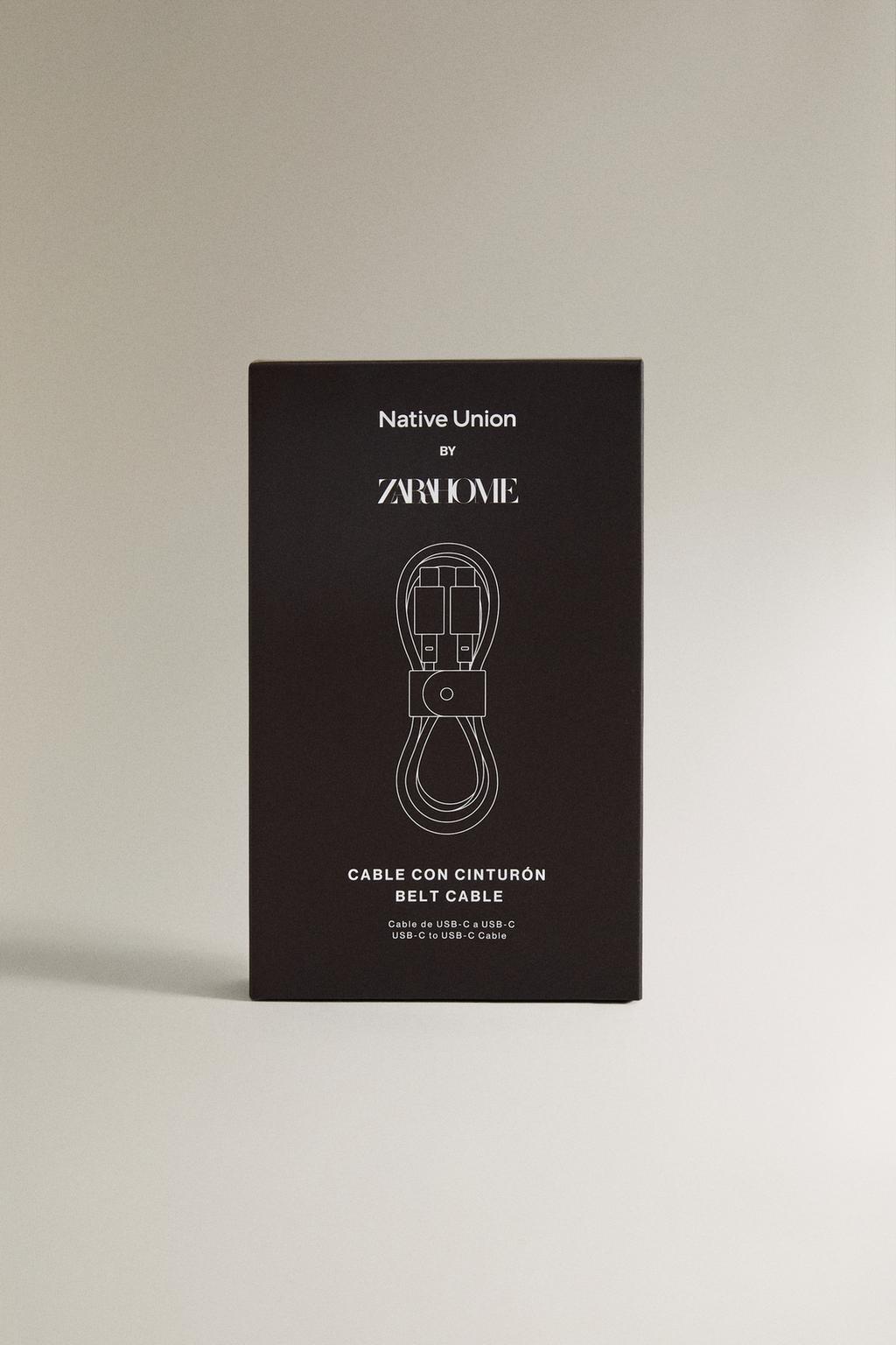 Кабель для зарядки usb-c zara