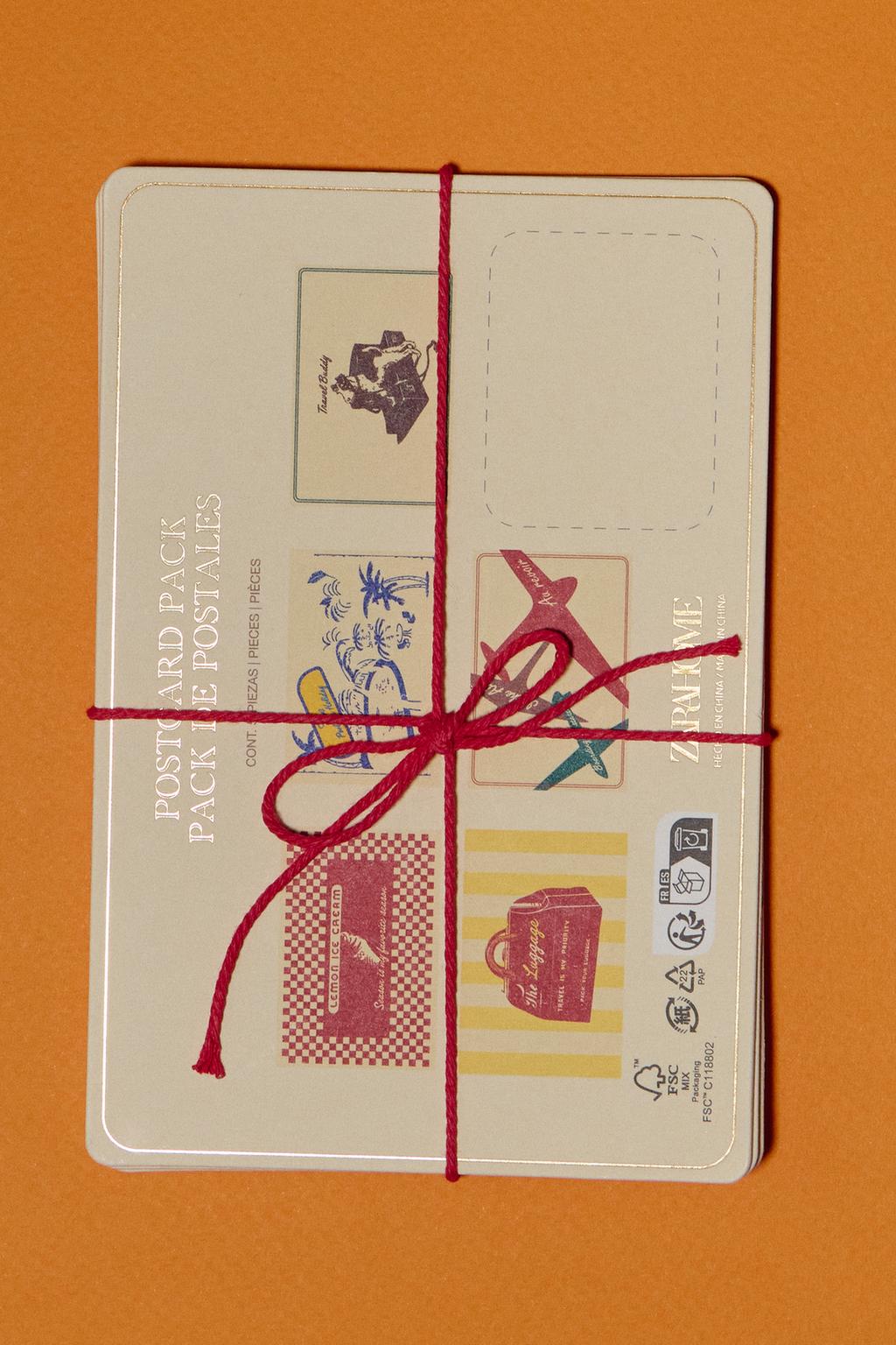 Набор открыток для путешествий (набор из 5 штук)