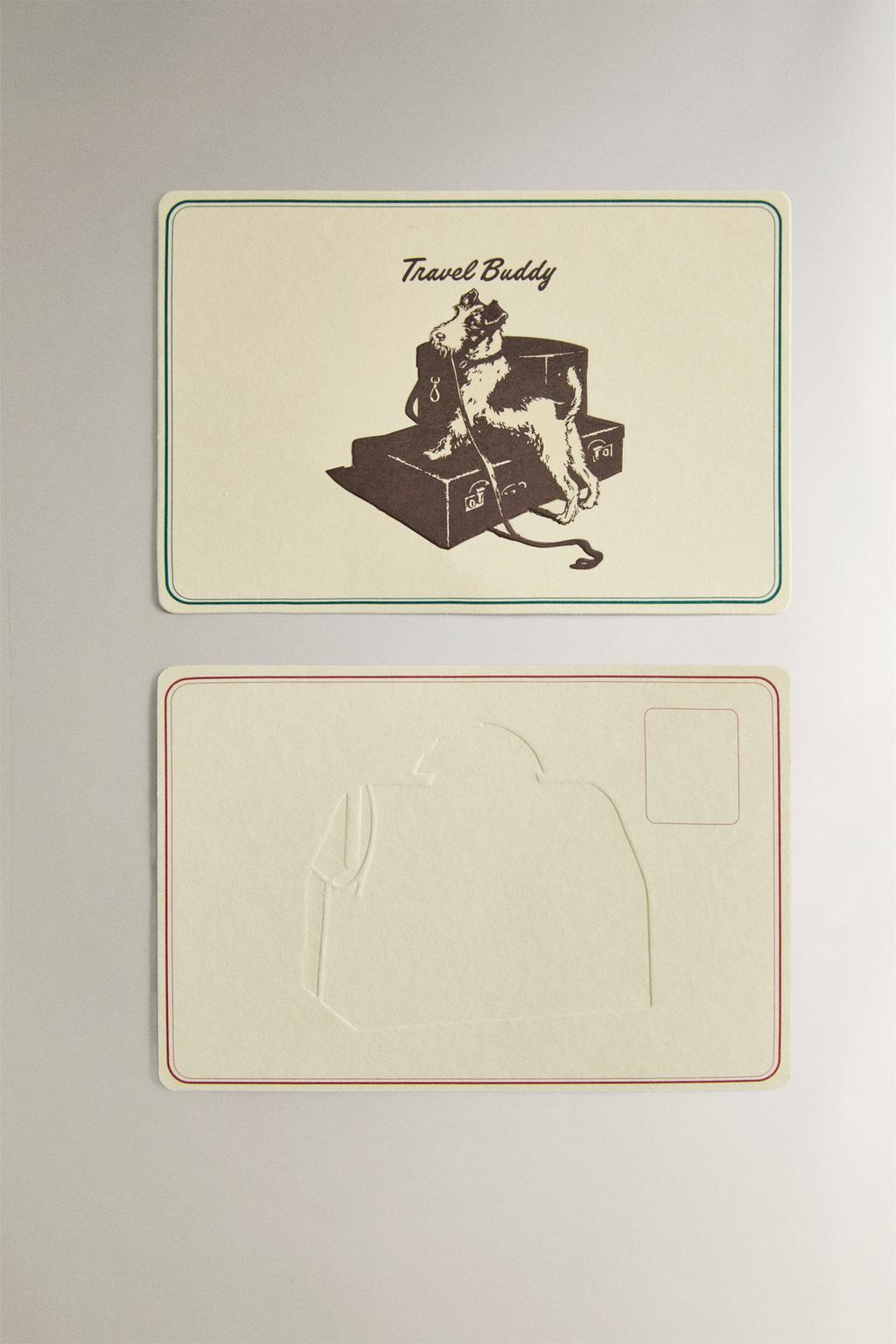 Набор открыток для путешествий (набор из 5 штук)