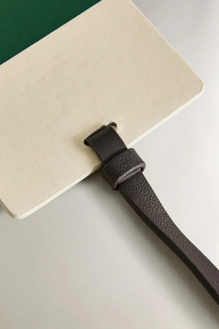 Кожаная бирка для багажа