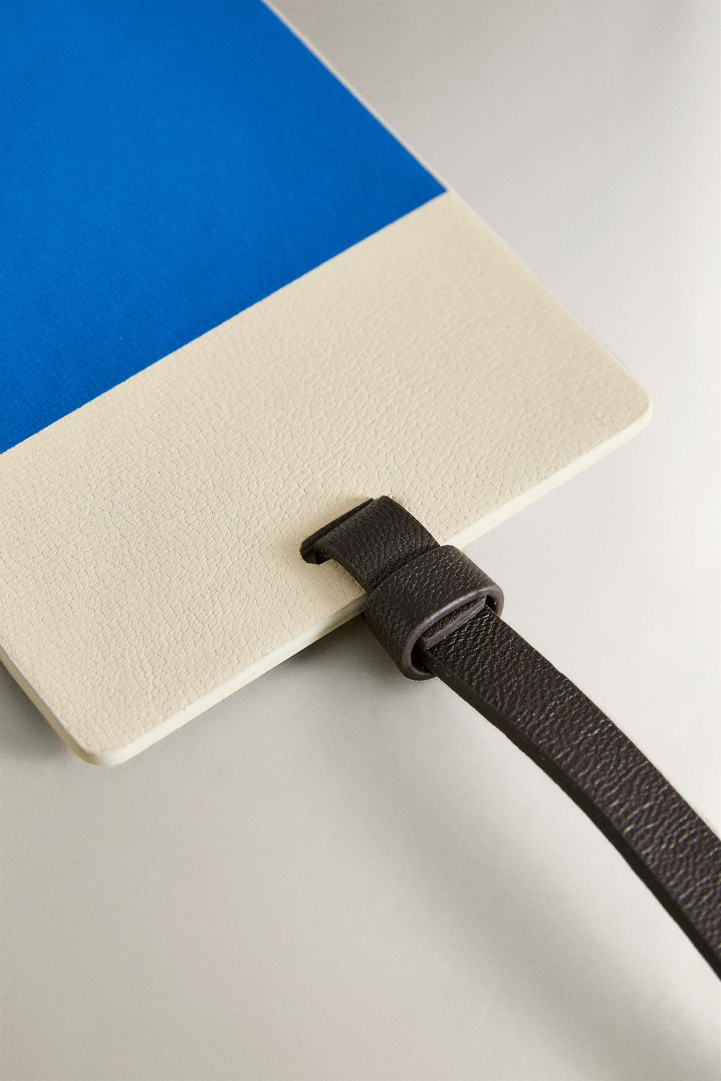 Кожаная бирка для багажа