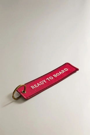 Брелок для ключей путешествие по холсту