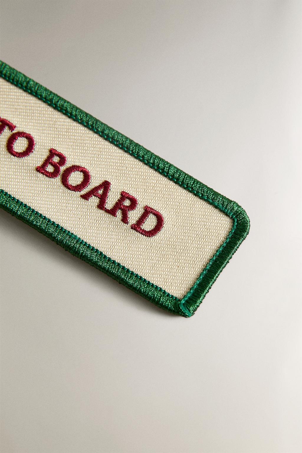 Брелок для ключей для путешествий из холста