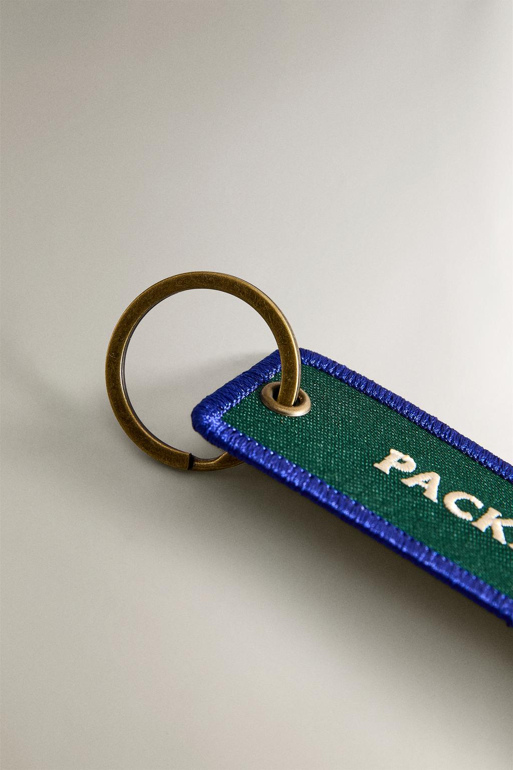 Брелок для ключей путешествие по холсту