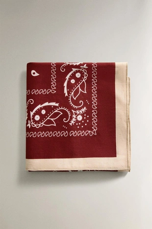 Хлопковая бандана для домашних животных с пейсли