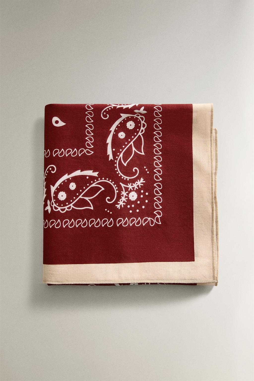 Хлопковая бандана для домашних животных с пейсли