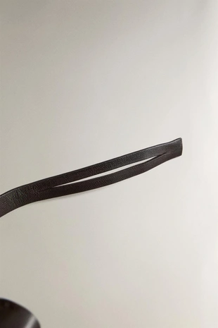 Кожаный держатель для пакетов для домашних животных