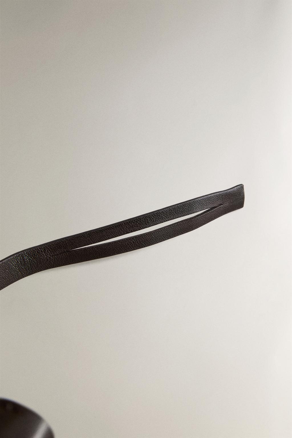 Кожаный держатель для пакетов для домашних животных