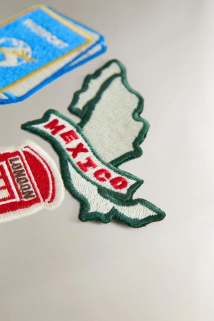 Набор нашивок для путешествий (набор из 4 штук)- Заказать в России