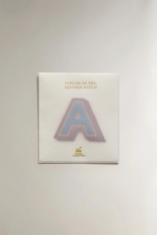 Набор нашивок из кожи с буквой a- Заказать в России