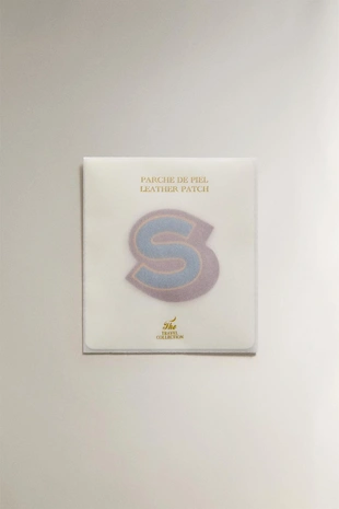 Набор наклеек из кожи с буквой s- Заказать в России