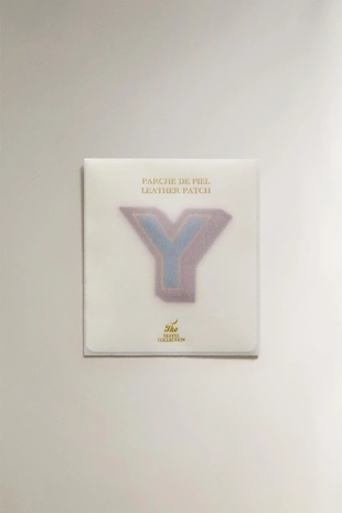 Термонакладка из кожи с буквой y- Заказать в России